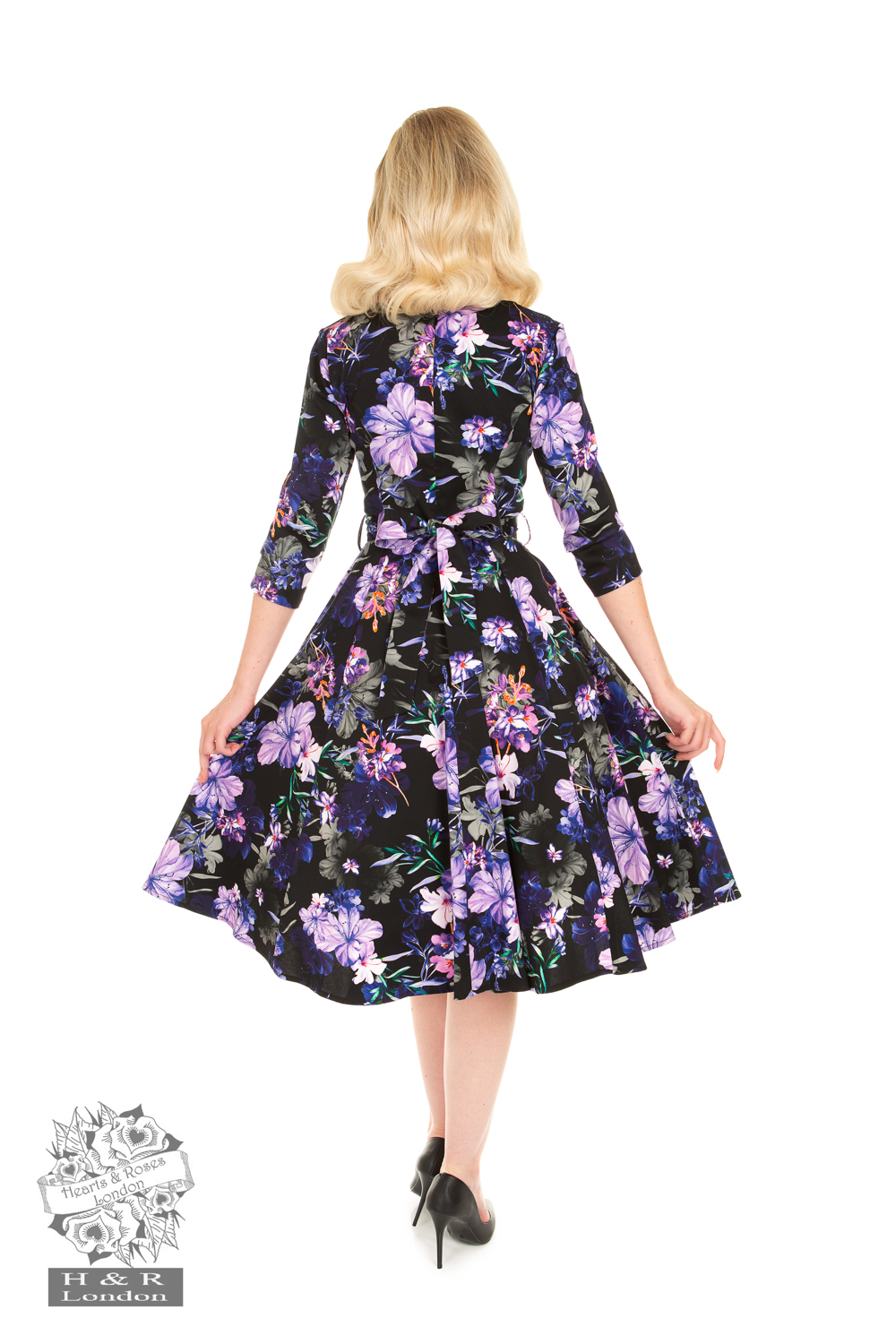 Faye Floral Swing Dress
